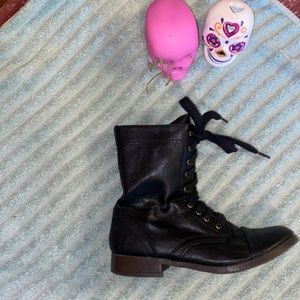 Black Combat Boots